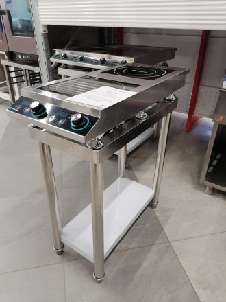 Плита индукционная HURAKAN HKN-ICF70D2V + Подставка для плиты индукционной HURAKAN HKN-ICF70D2V-ST Плита индукционная HURAKAN HKN-ICF70D2V + Подставка для плиты индукционной HURAKAN HKN-ICF70D2V-ST