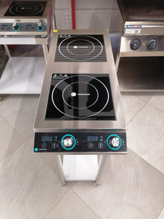 Плита индукционная HURAKAN HKN-ICF70D2V + Подставка для плиты индукционной HURAKAN HKN-ICF70D2V-ST Плита индукционная HURAKAN HKN-ICF70D2V + Подставка для плиты индукционной HURAKAN HKN-ICF70D2V-ST