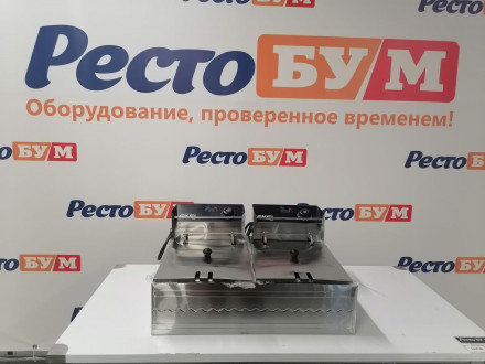 Фритюрница EKSI 6+6L Electric Fryer Фритюрница EKSI 6+6L Electric Fryer